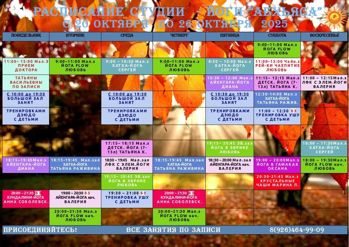 Расширение студии йоги АбхьясА