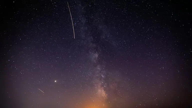 Наблюдение кометы Lemmon и метеорного потока Ориониды