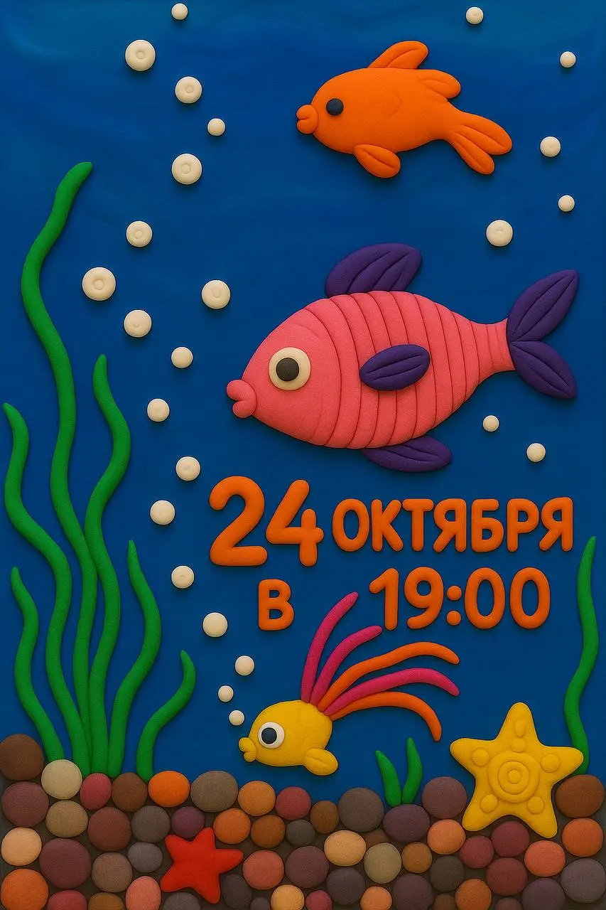 Мастер-класс для детей «Живопись пластилином» 5+