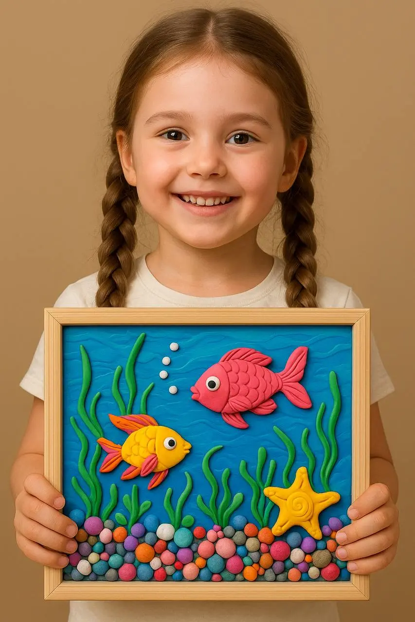 Мастер-класс для детей «Живопись пластилином» 5+