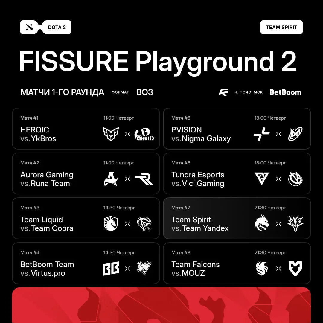 Новая неделя — новый турнир