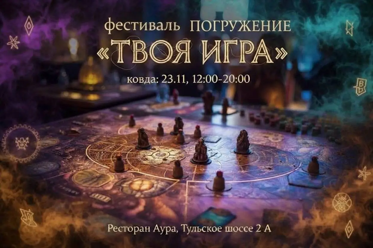 ФЕСТИВАЛЬ - ПОГРУЖЕНИЕ «ТВОЯ ИГРА»