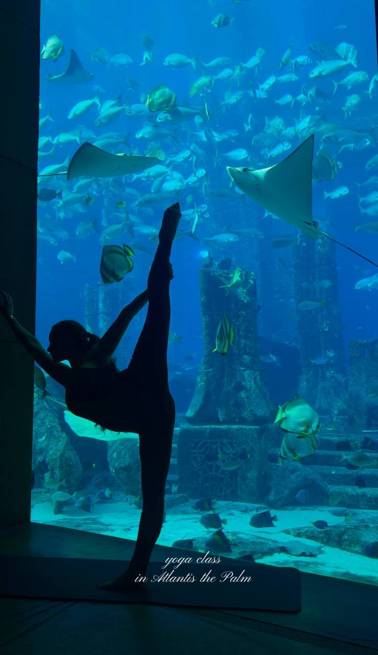 Какое-то невероятное утро на йоге