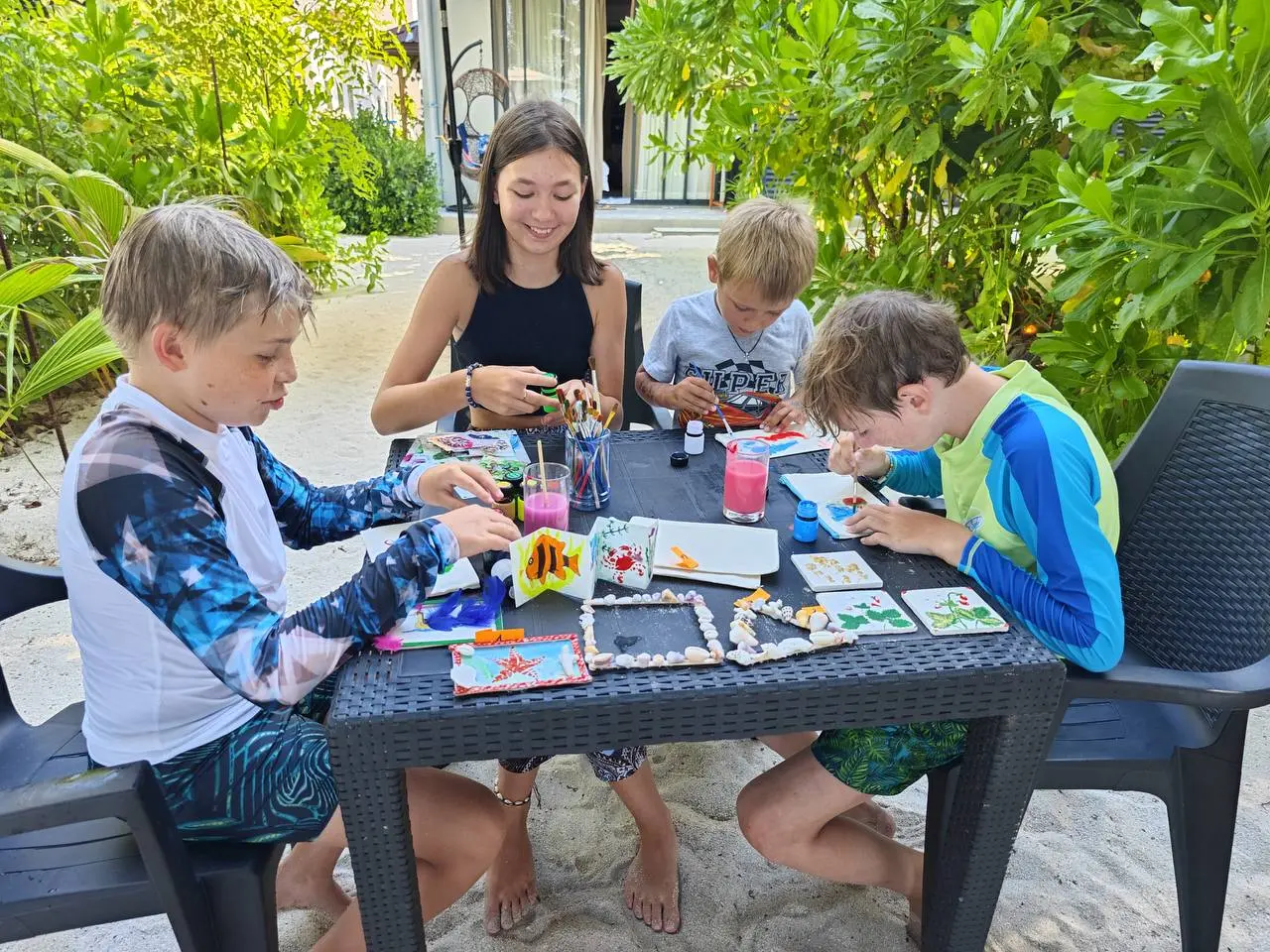 Семейный лагерь на Мальдивах «Моана и приключения на коралловом рифе»