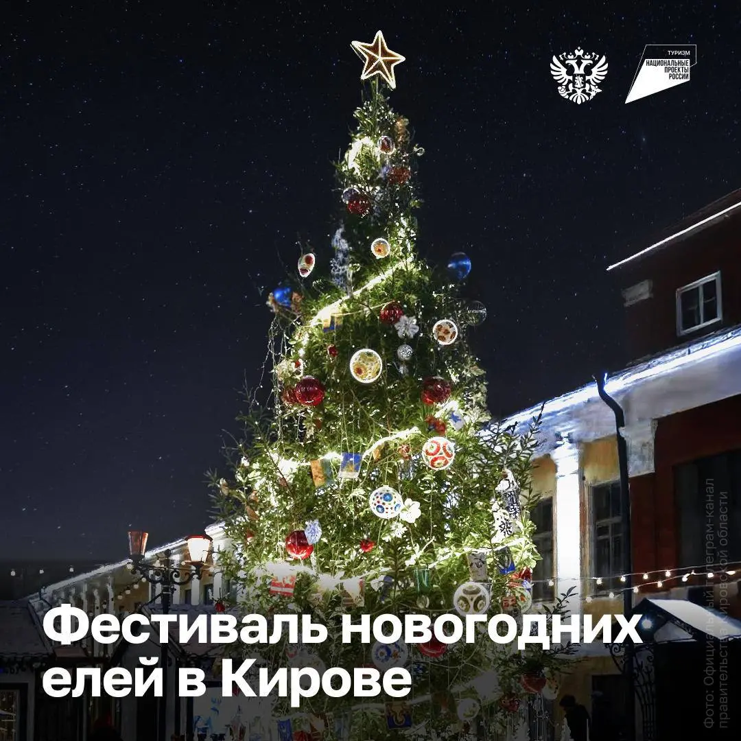 Фестиваль новогодних елей в Кирове