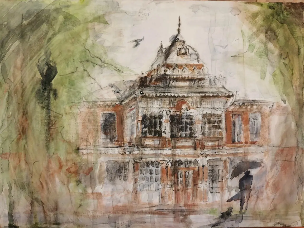 Открытие выставки рязанских художников АХП в библиотеке имени Есенина