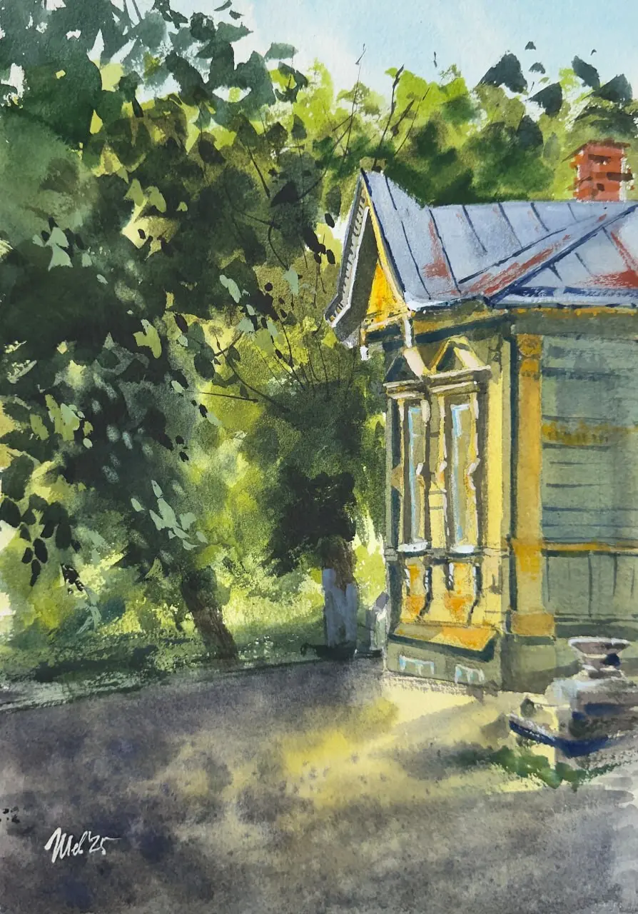 Открытие выставки рязанских художников АХП в библиотеке имени Есенина