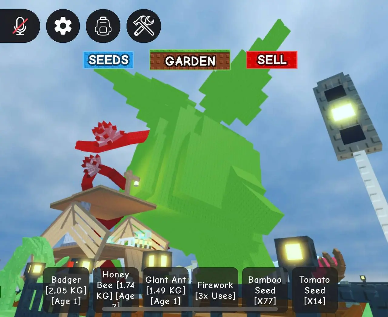 SEEDS Garden Sell