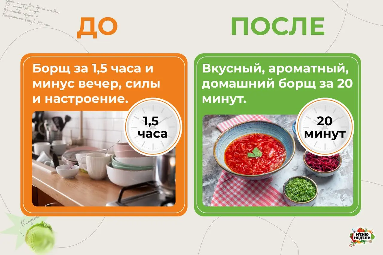 Система простых заготовок для тех, у кого мало времени