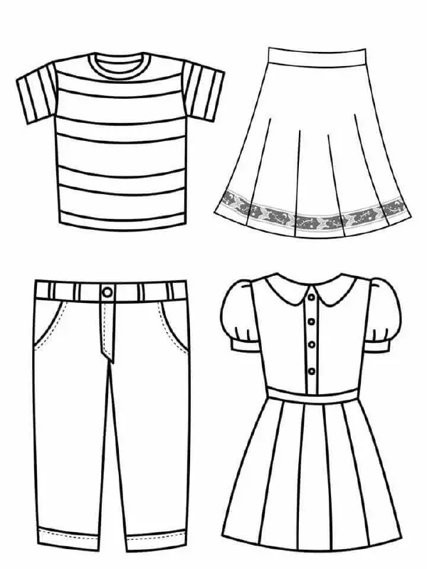 Бумажные куклы. Одень куклу. Раскраски