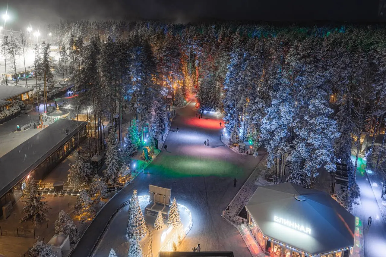 Каток в Охта Парке открывается 1 ноября