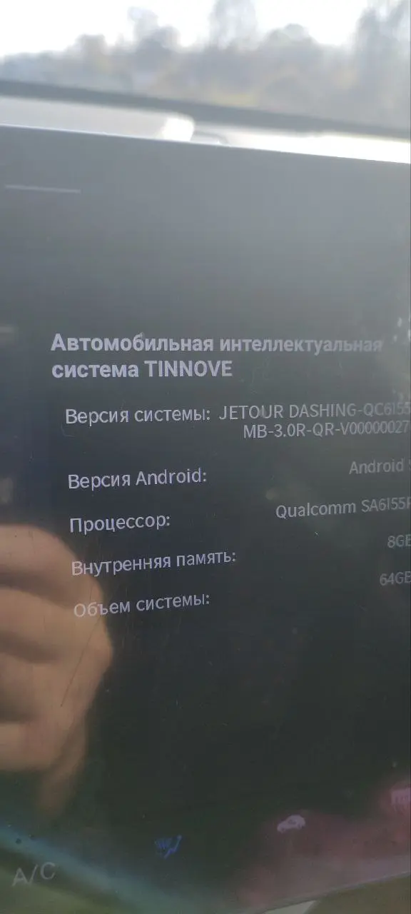 Автомобильная интеллектуальная система TINNOVE