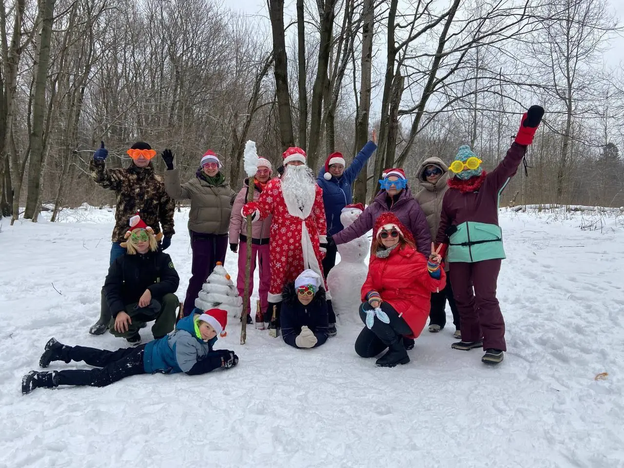 НОВОГОДНИЙ ПОХОД В РОМАШКОВО
