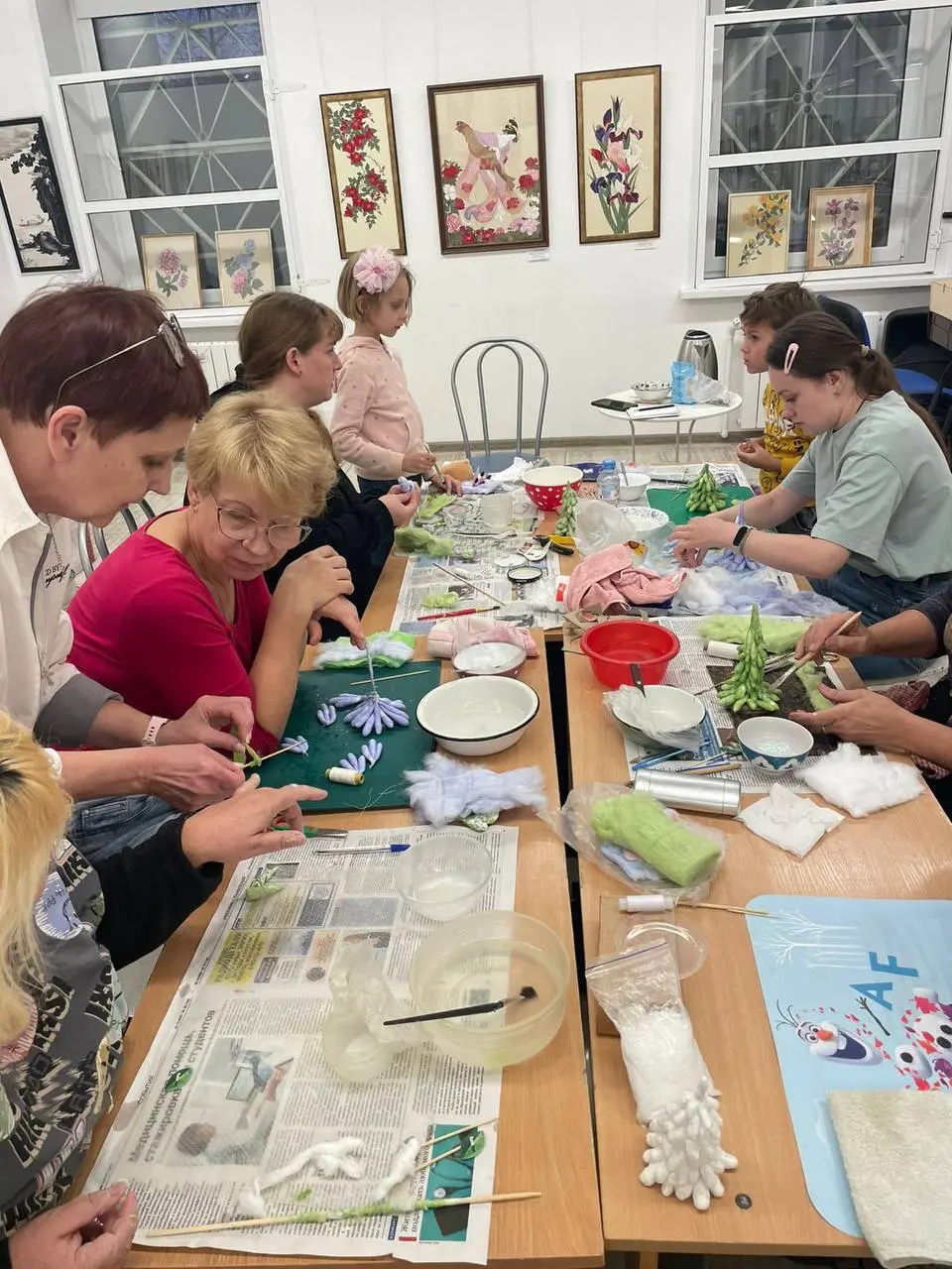 Мастер-класс «Елочка» (ватная игрушка)