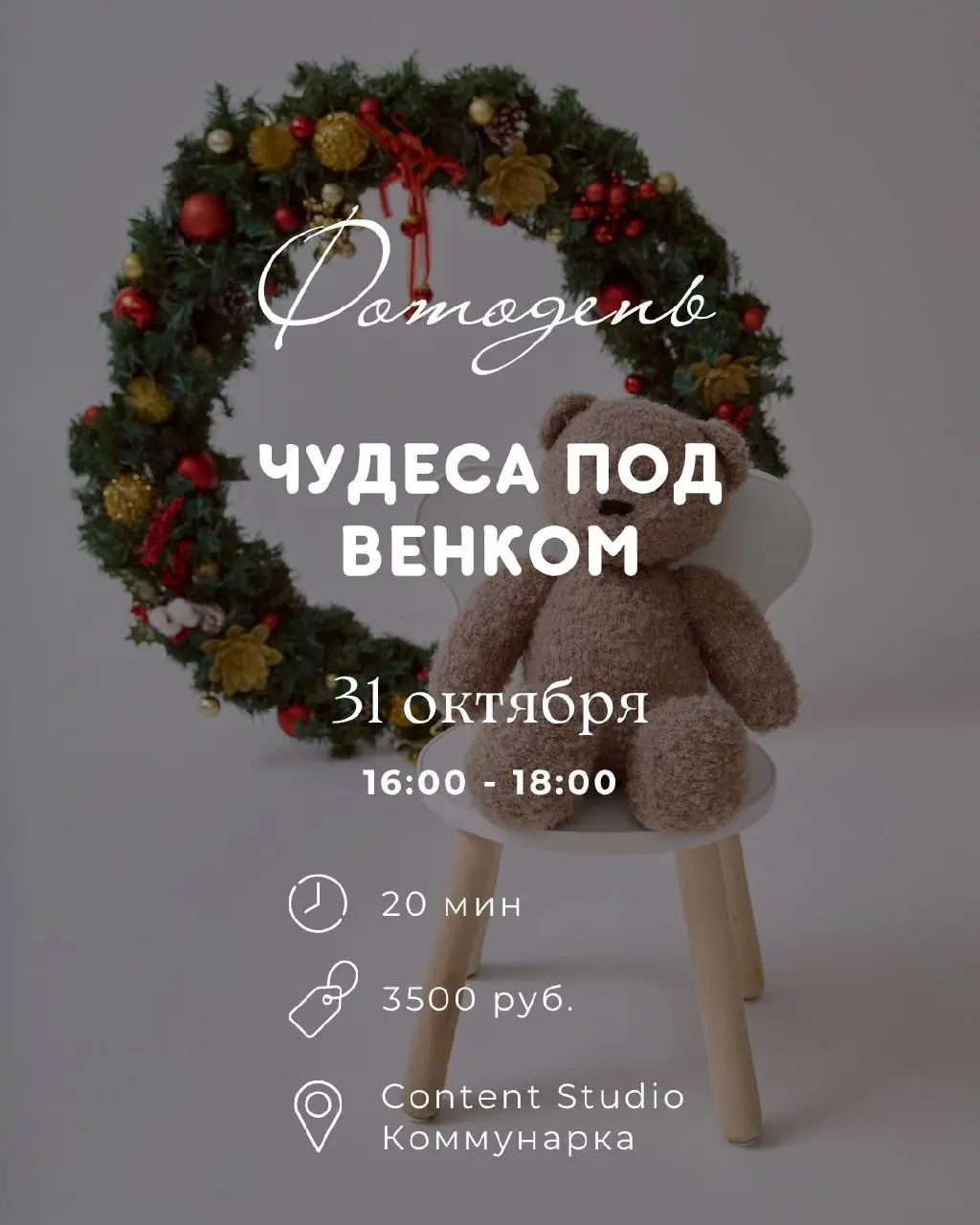 Новый год - рождественская фотосессия