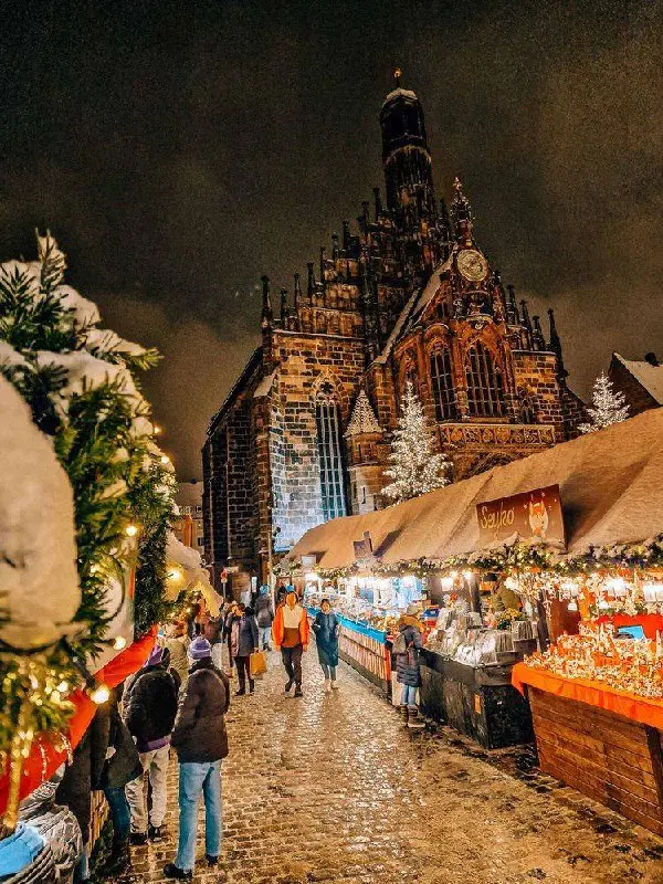 Рождественскую ярмарку в Нюрнберге назвали лучшей в Европы