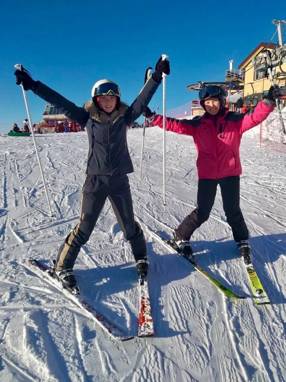 Мастер-класс по горным лыжам для начинающих