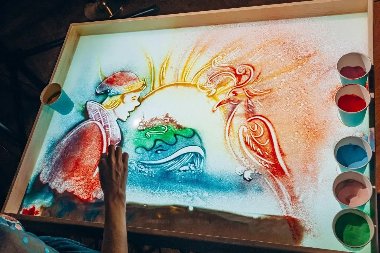 Конек-Горбунок — Музыкальная сказка с песочной анимацией