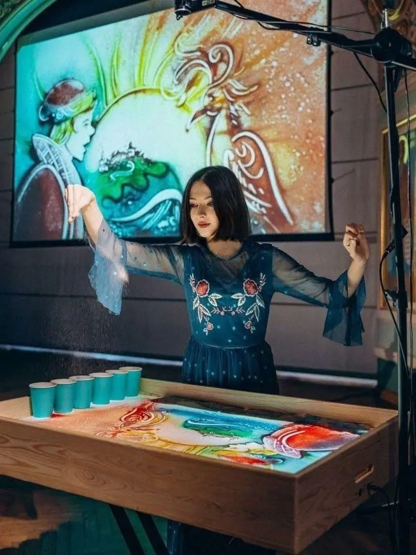 Конек-Горбунок — Музыкальная сказка с песочной анимацией