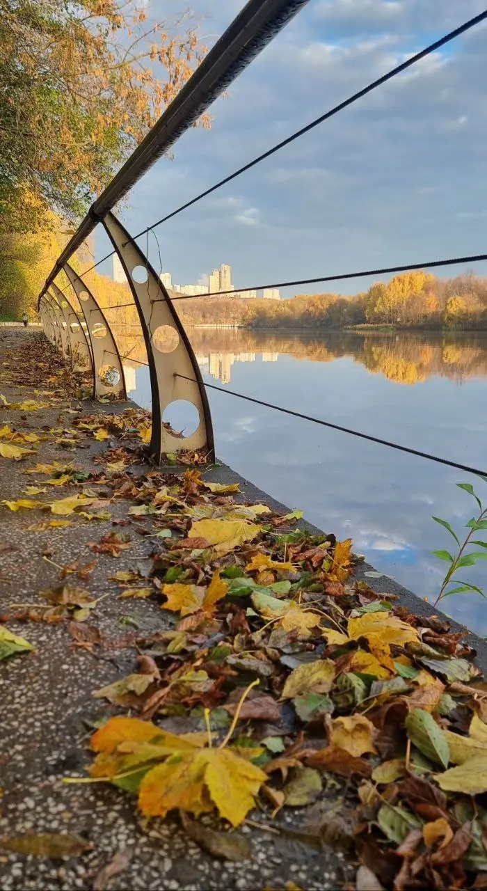 Краски осени на набережной