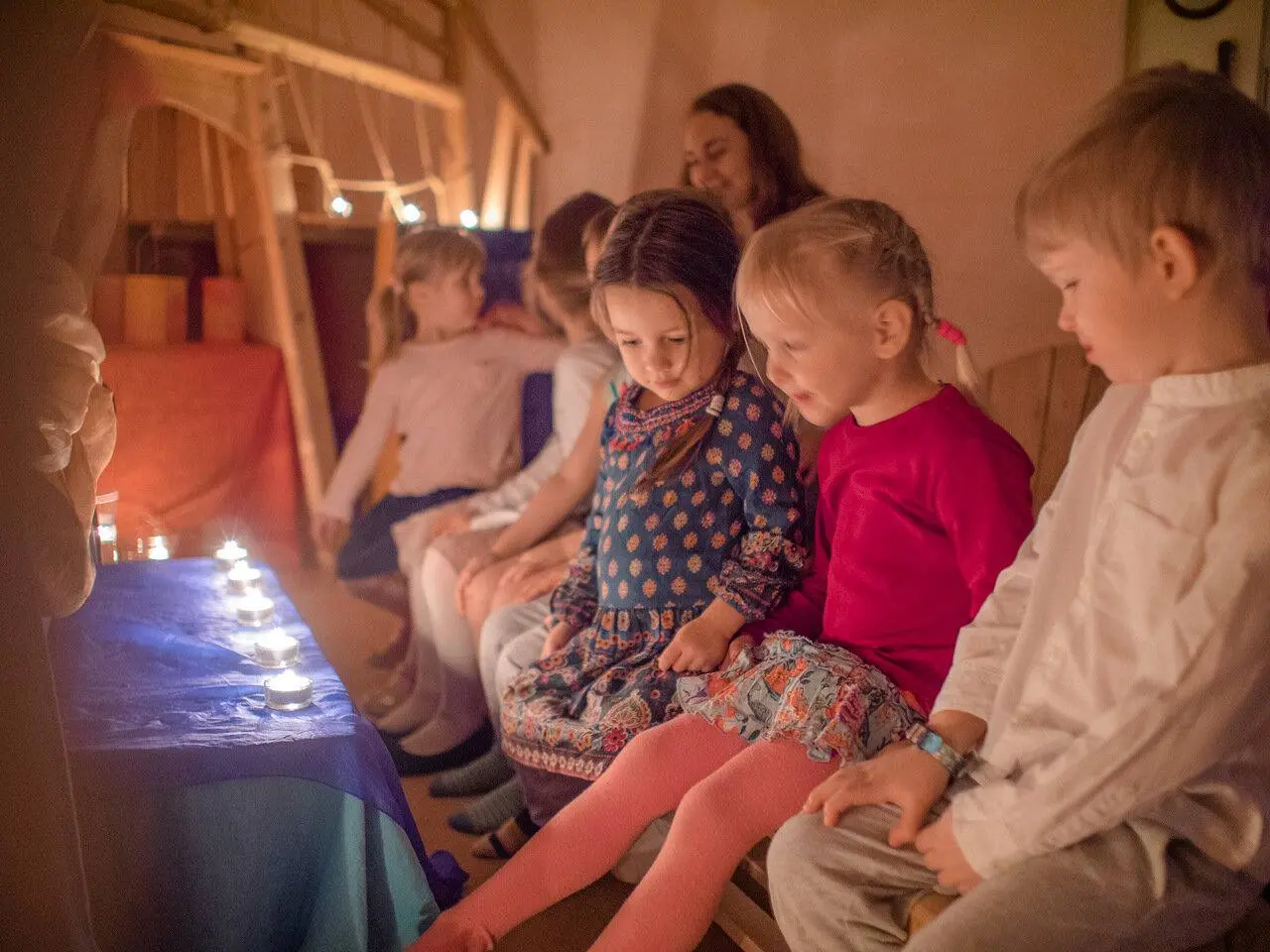 Праздник фонариков в нашем садике