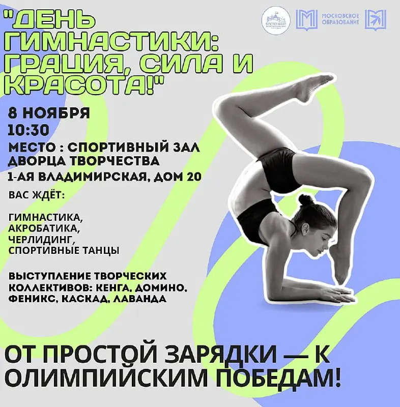 Поэзия в движении: День гимнастики