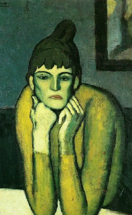 Женщина с шиньоном