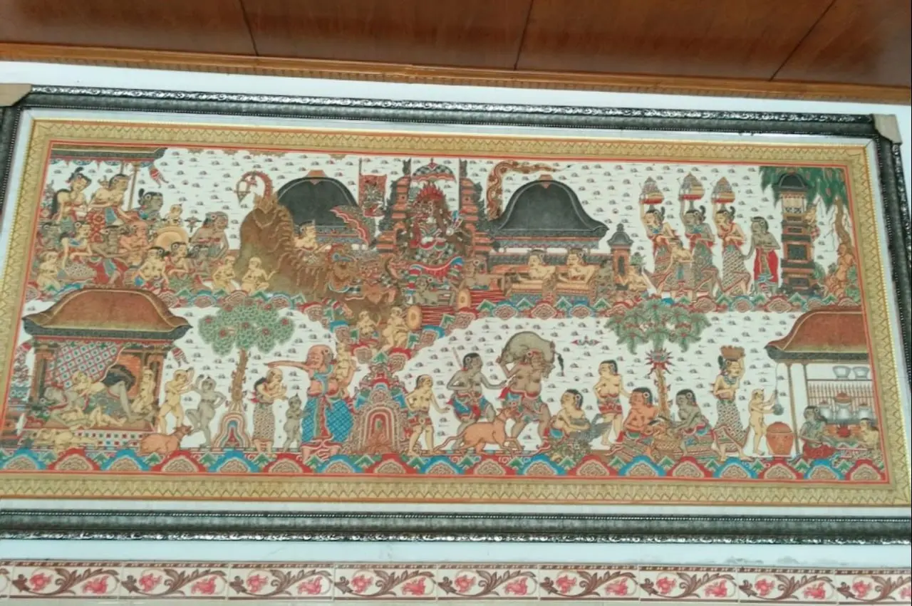 Art-Center Kamasan Village Visit