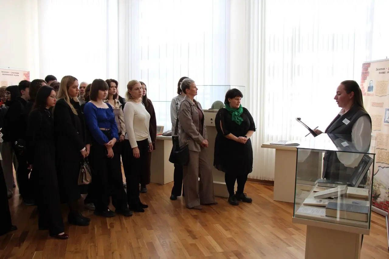 Литературно-документальная выставка «Кровью сердца»