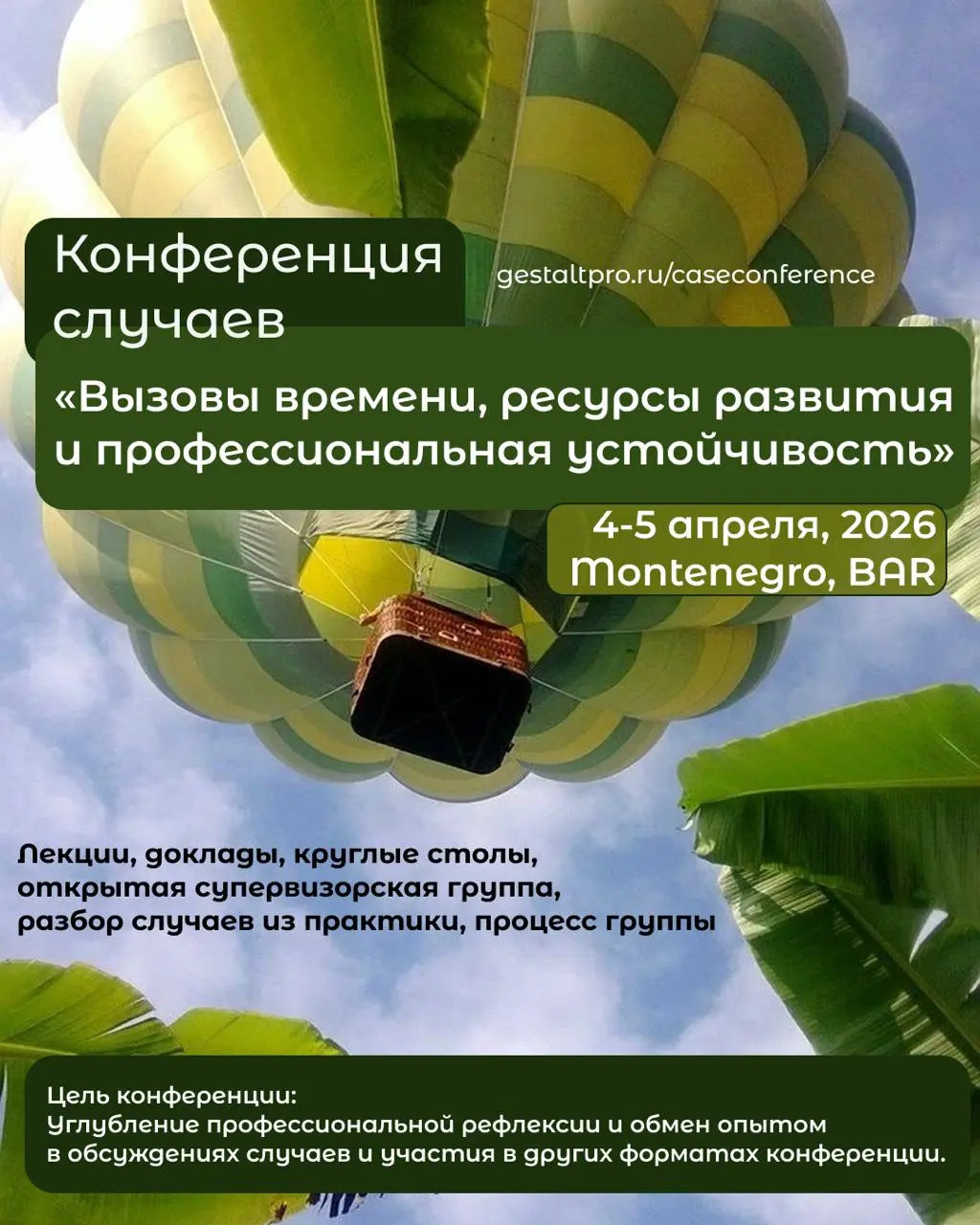 Первая конференция случаев в Черногории