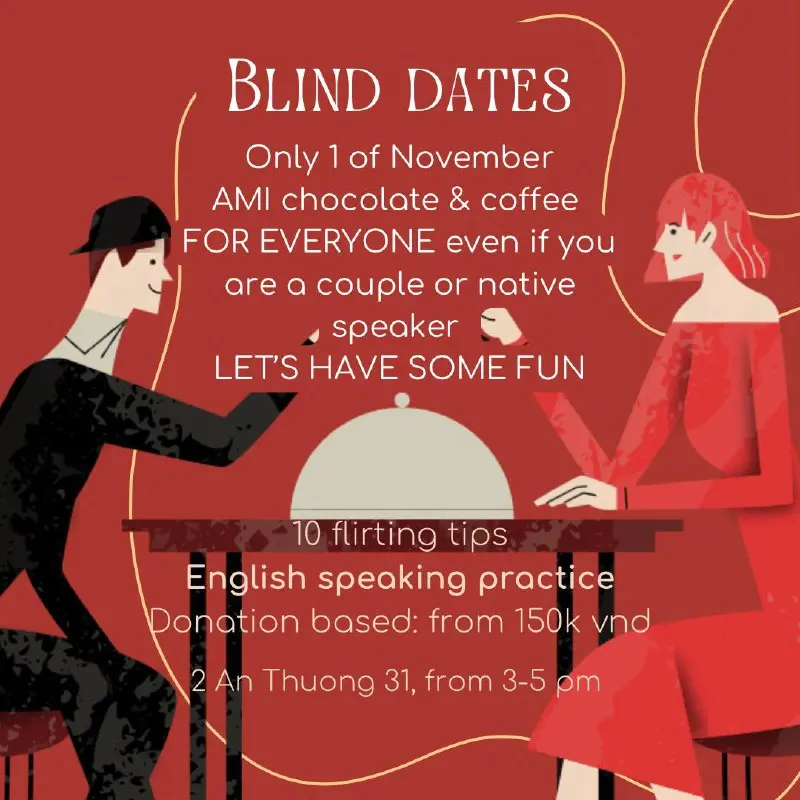 SPEAKING CLUB: СЛЕПЫЕ СВИДАНИЯ