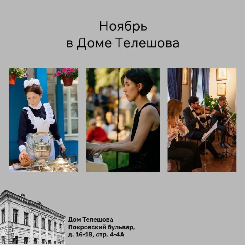 многочисленные мероприятия ноября