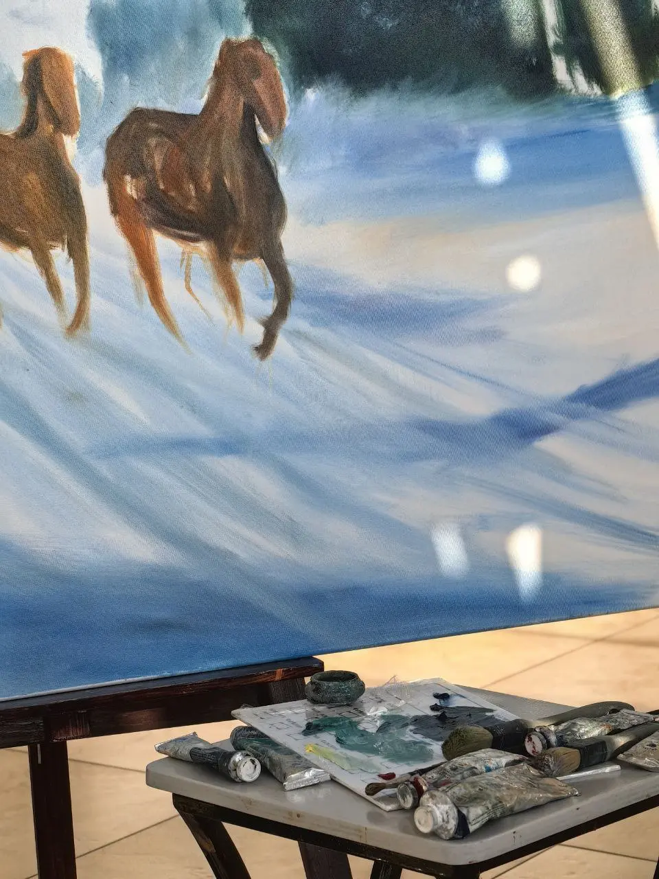 ауктцион-перформанс в Арт-гостиной