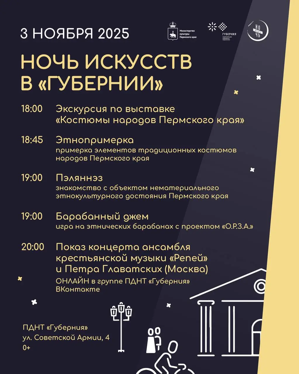 Ночь искусств. Губерния
