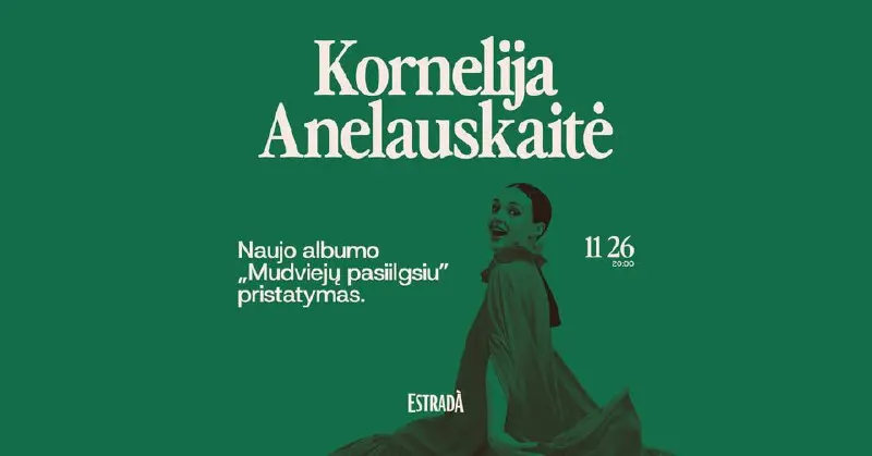Mudviejų pasiilgsiu - презентация дебютного мини-альбома ANE Kornelija Anelauskaitė