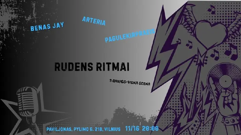 вечер живой музыки в Paviljonas