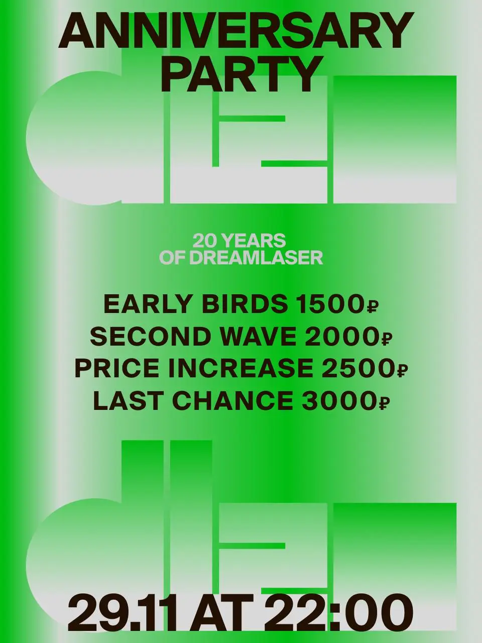 20 YEARS OF DREAMLASER