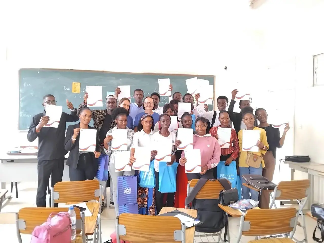 Образовательный и просветительский проект в Республике Ангола