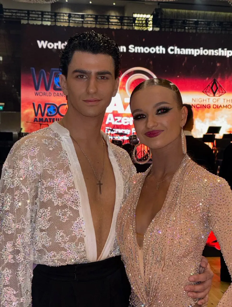 Dmitry Godonokov and Sofia Azarova at Azerbaijan Dance Festival 2025
