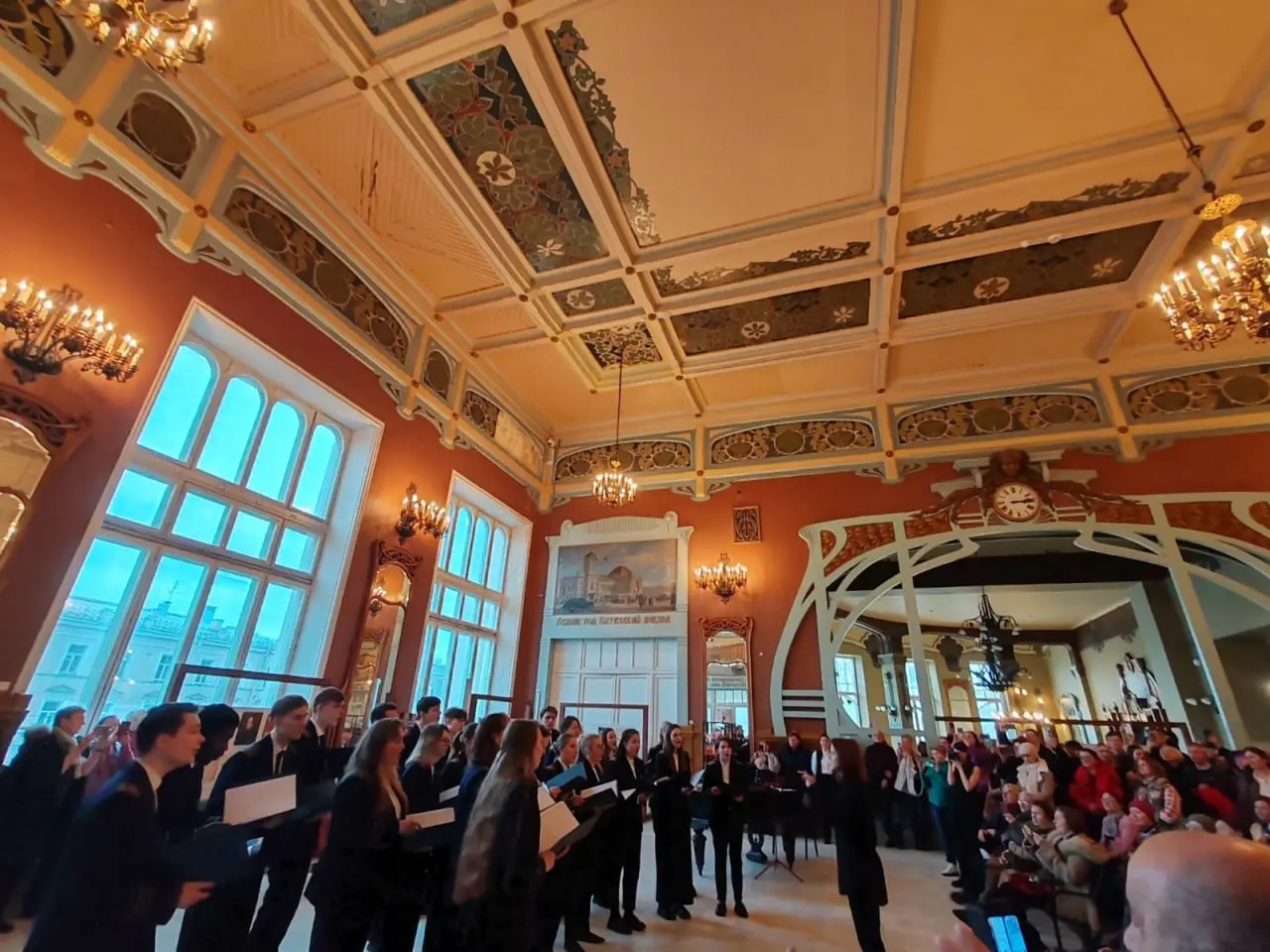 Бесплатный концерт на Витебском вокзале