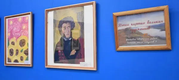 Художественная выставка "Копии картин великих художников"