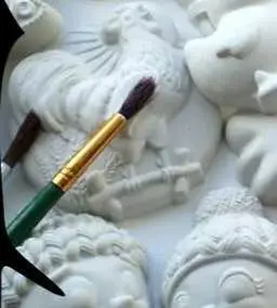 Роспись магнитов и гипсовых фигурок