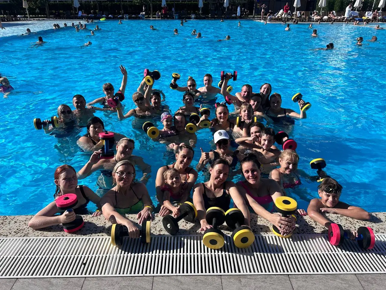 Аквааэробика в бассейне