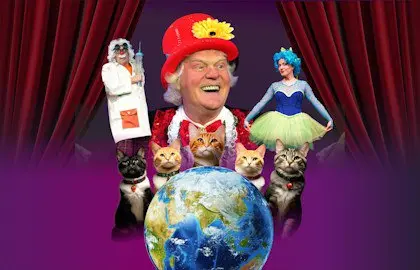 Театр кошек Юрия Куклачёва "Коты спасают мир"