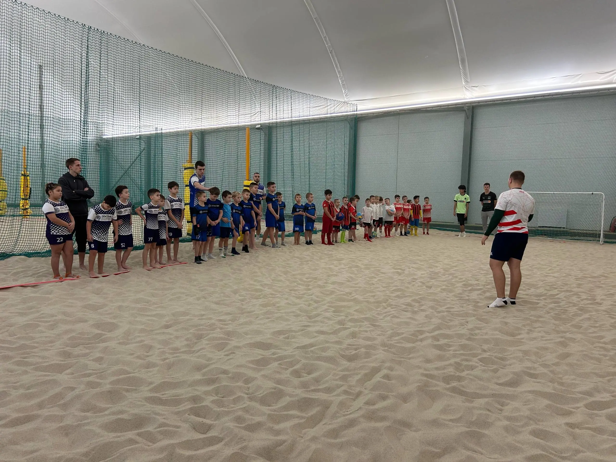 Турнир по пляжному футболу среди филиалов ДФШ Эластико