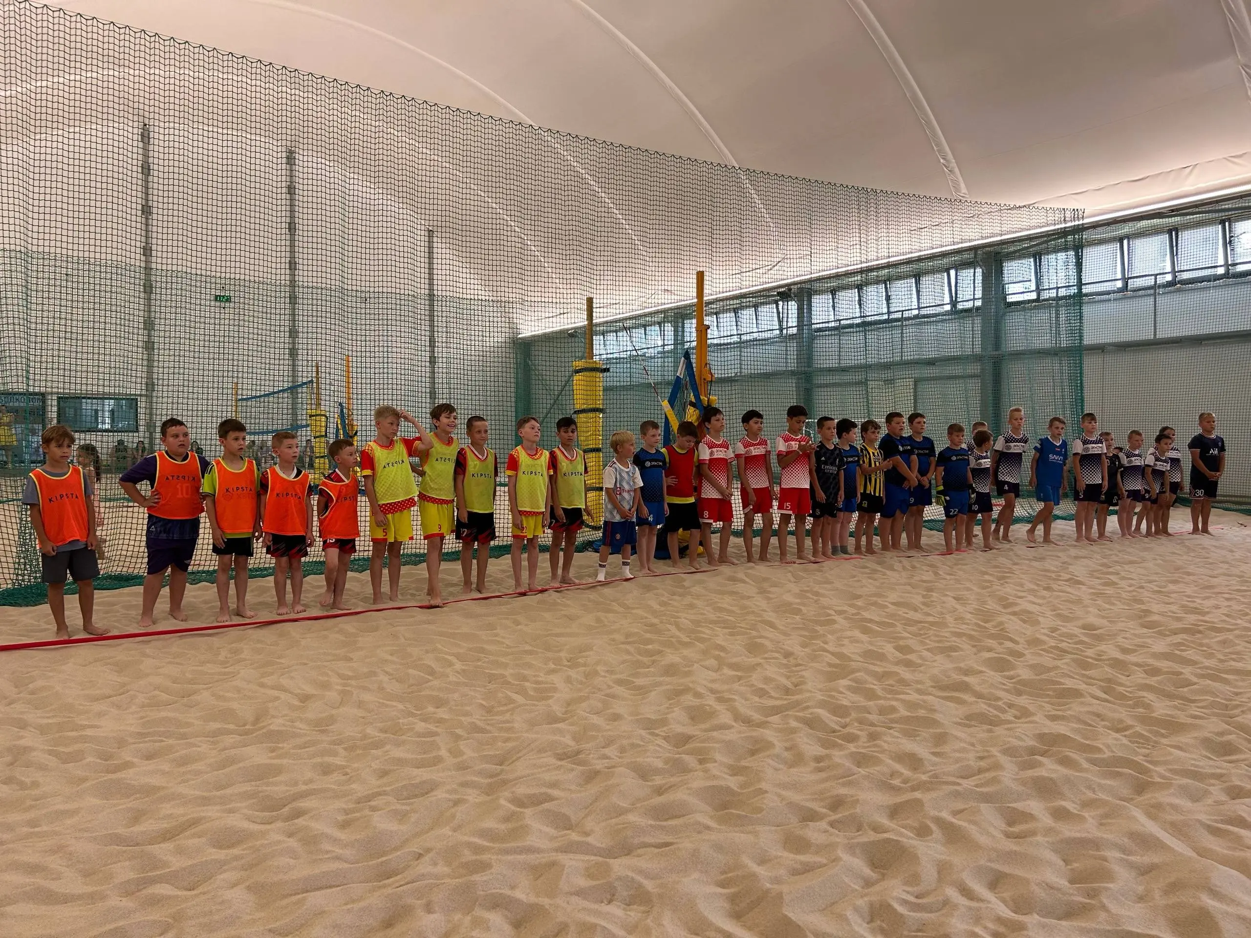 Турнир по пляжному футболу среди филиалов ДФШ Эластико