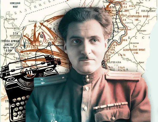 Выставка "На фронтовых перекрестках Константина Симонова"