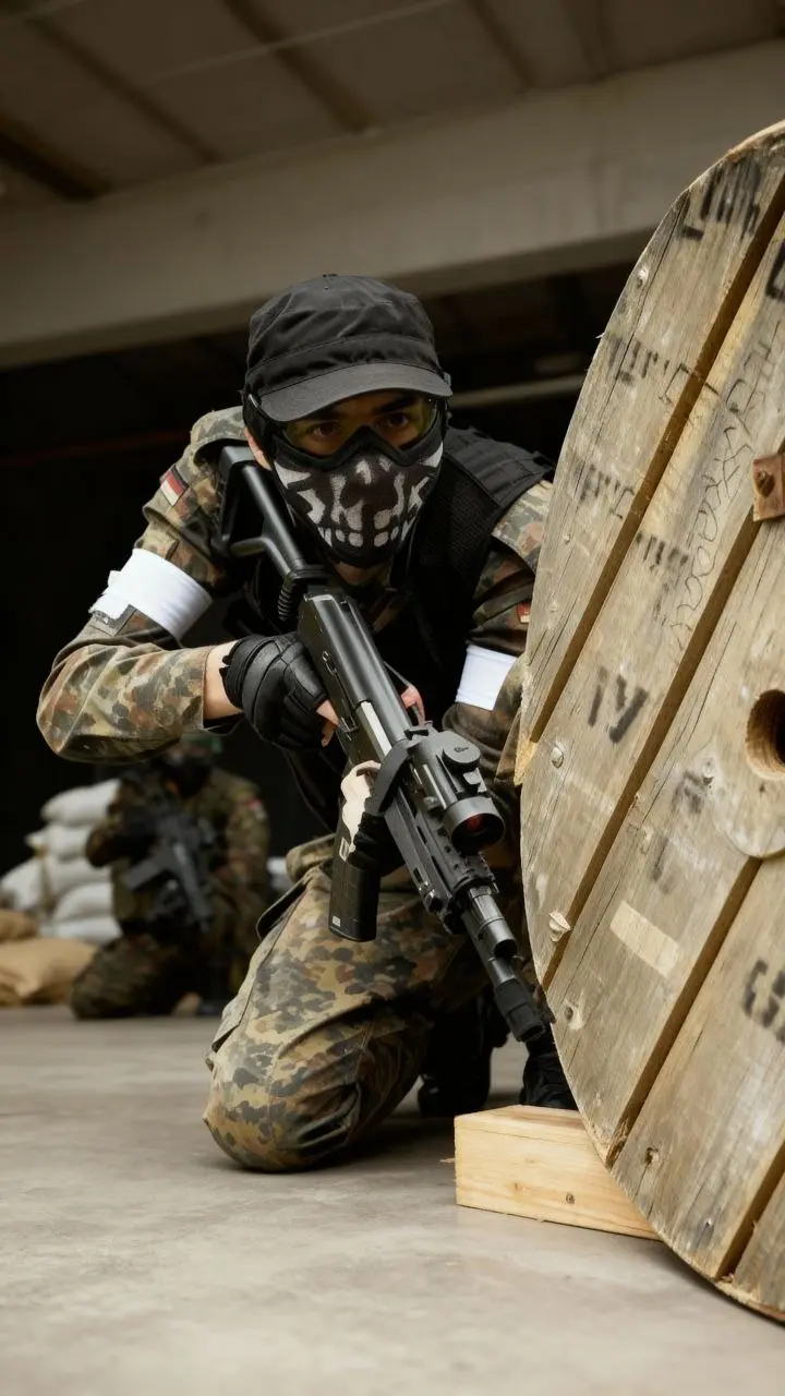 Игра в страйкбол (airsoft) - регулярные игры