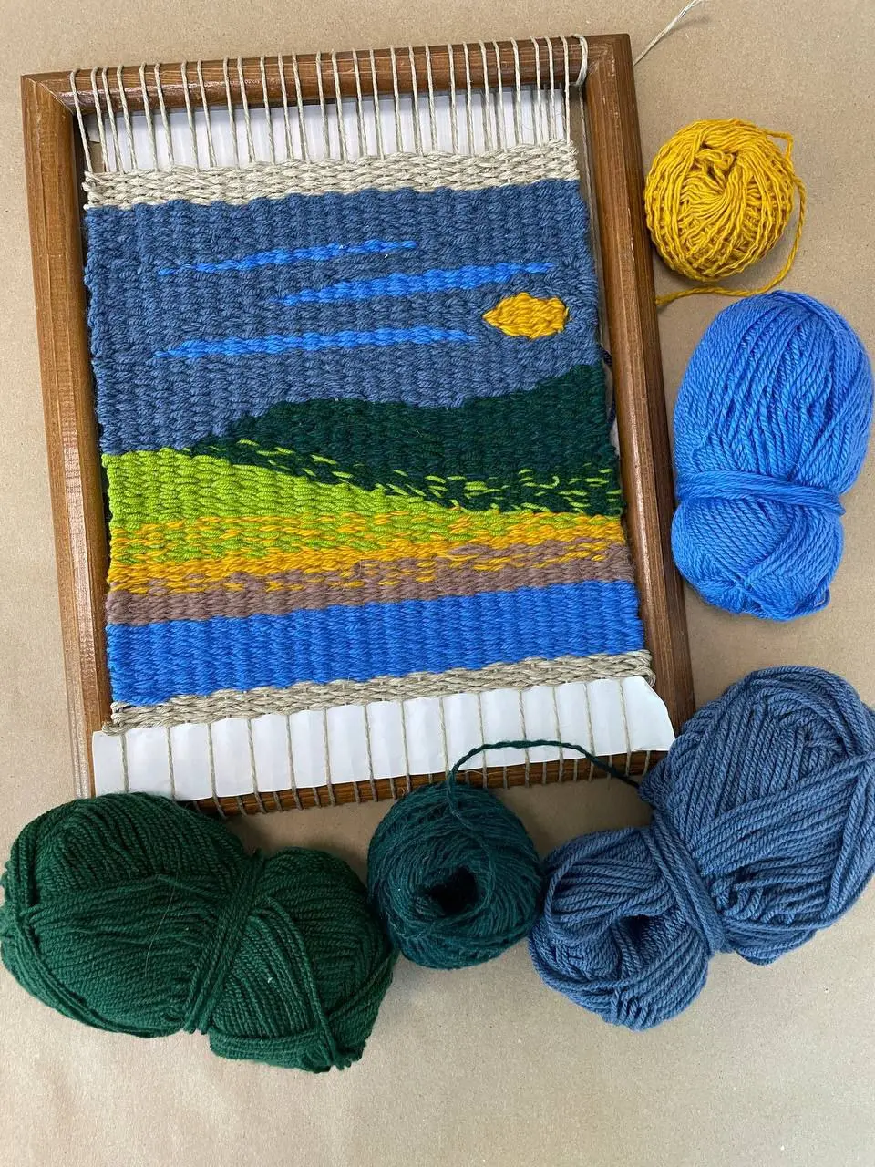 Мастер-класс по созданию гобелена на Академической даче им. И.Е. Репина