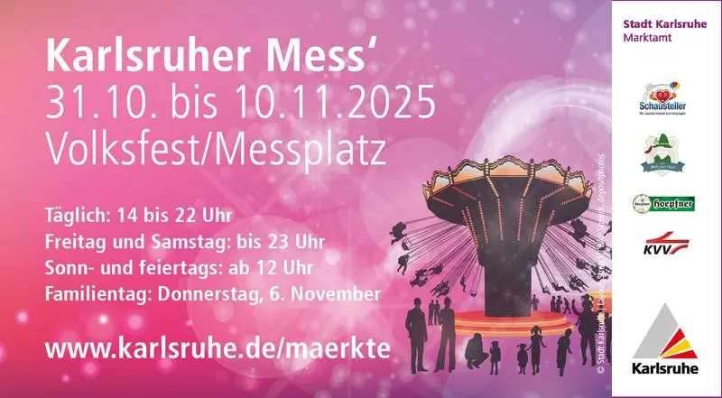 ОСЕННЯЯ ЯРМАРКА В KARLSRUHE